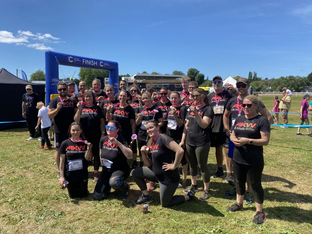 AKW get Pretty Muddy for Cancer Research UK Featured Image