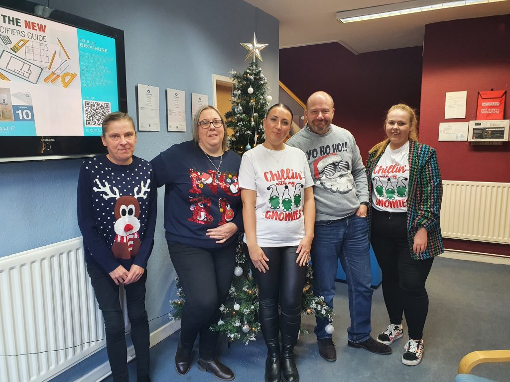 AKW & Contour Showers celebrate Christmas Jumper Day Featured Image
