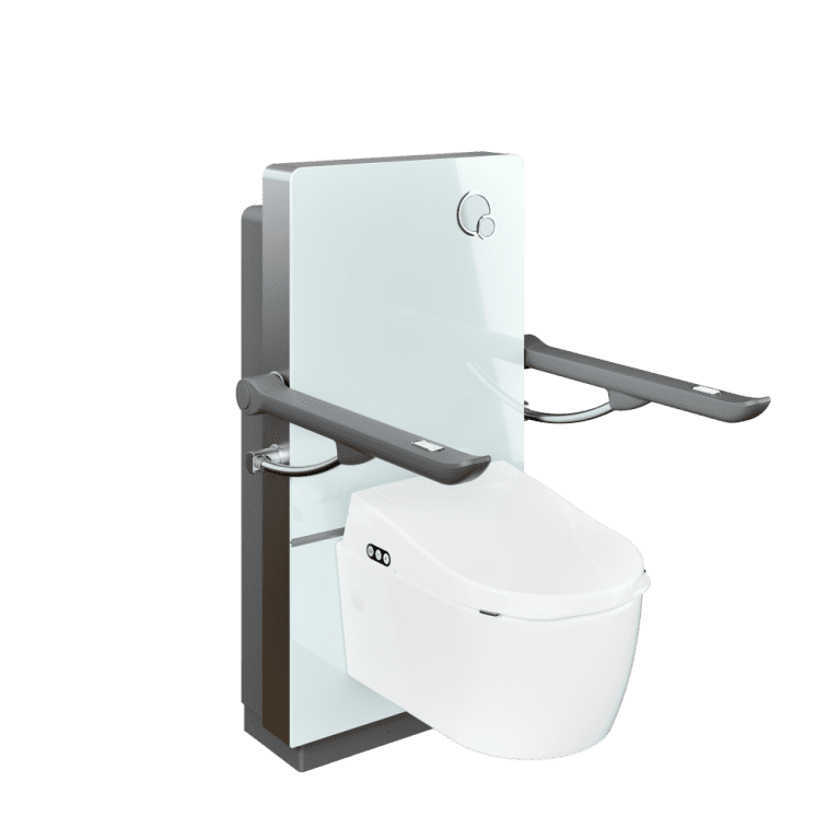 AKW Rise & Fall Bidet Specification Sheet Image