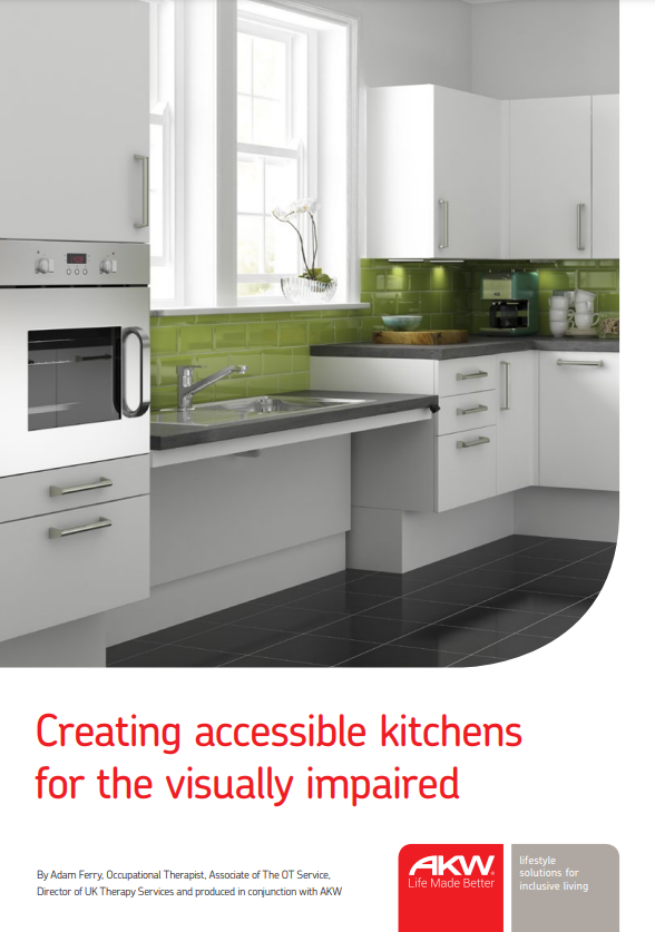 AKW Guide to Designing Kitchens for Visual Impairment Image
