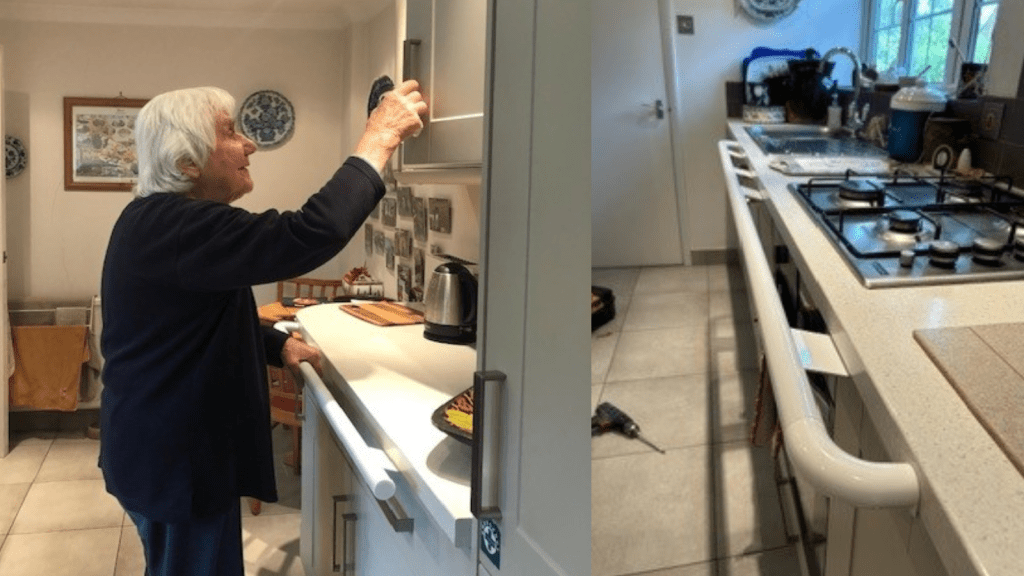 Retro-Fit Grab-a-Rail Makes Mrs F’s Kitchen Safer Featured Image