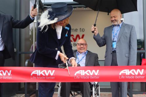 1.-AKW-Open-Day-Ribbon-Cut-by-High-Sheriff-of-Cheshire